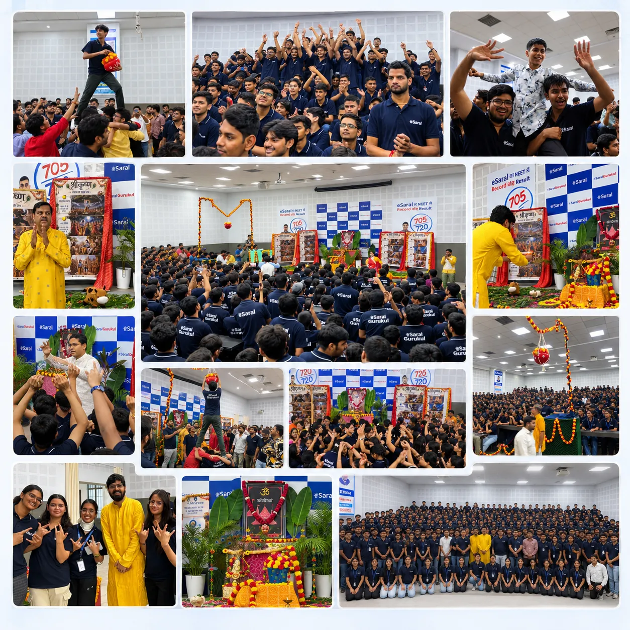Krishna Janmashtami Celebration at eSaral: A Joyful Blend of Learning, Culture & Togetherness
